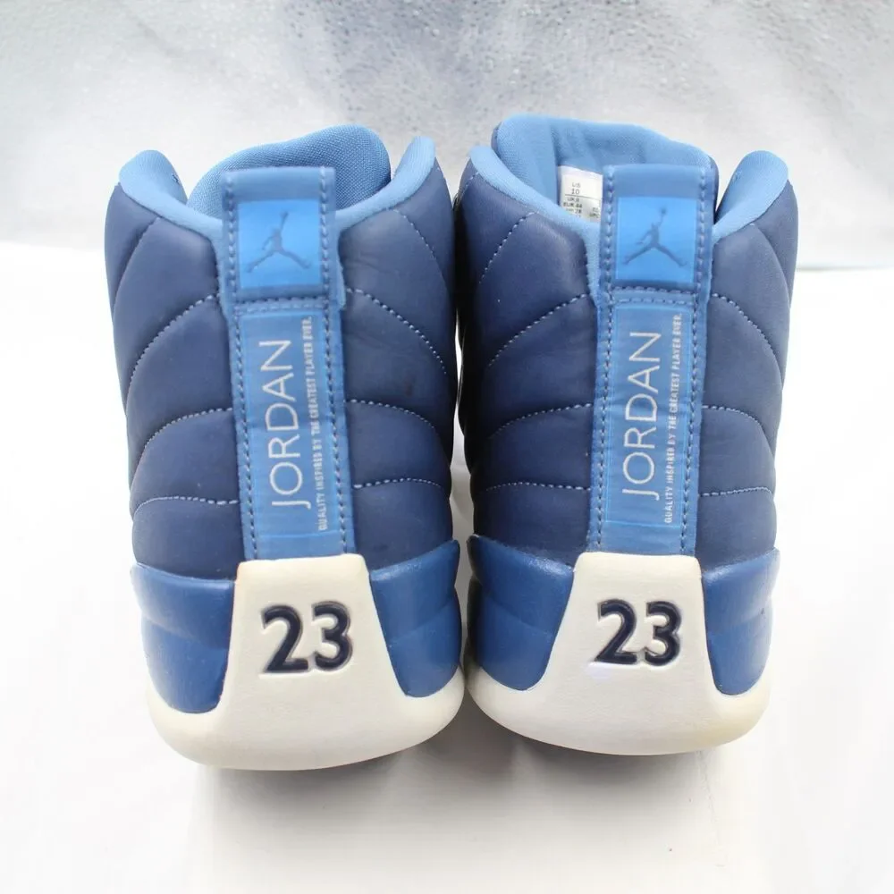 Nike Air Jordan 12 Retro Indigo 2020 Stone Blue White 130690-404 Men's Size 10